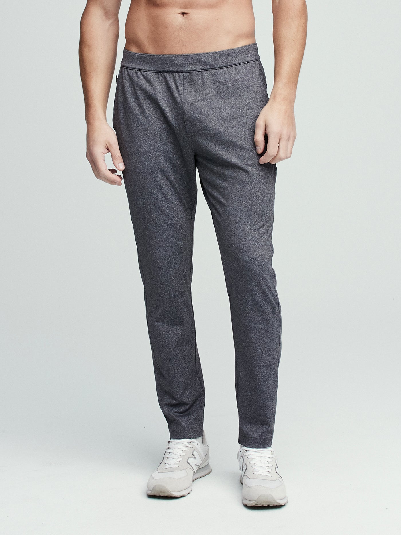 4F Skinny Workout Pants in Light Grey